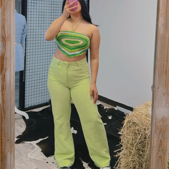 Pants - Green pants